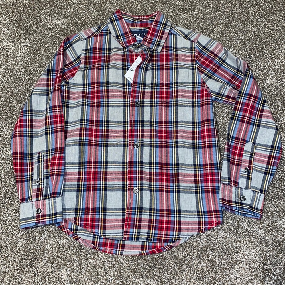 NWT Boys Button down shirt